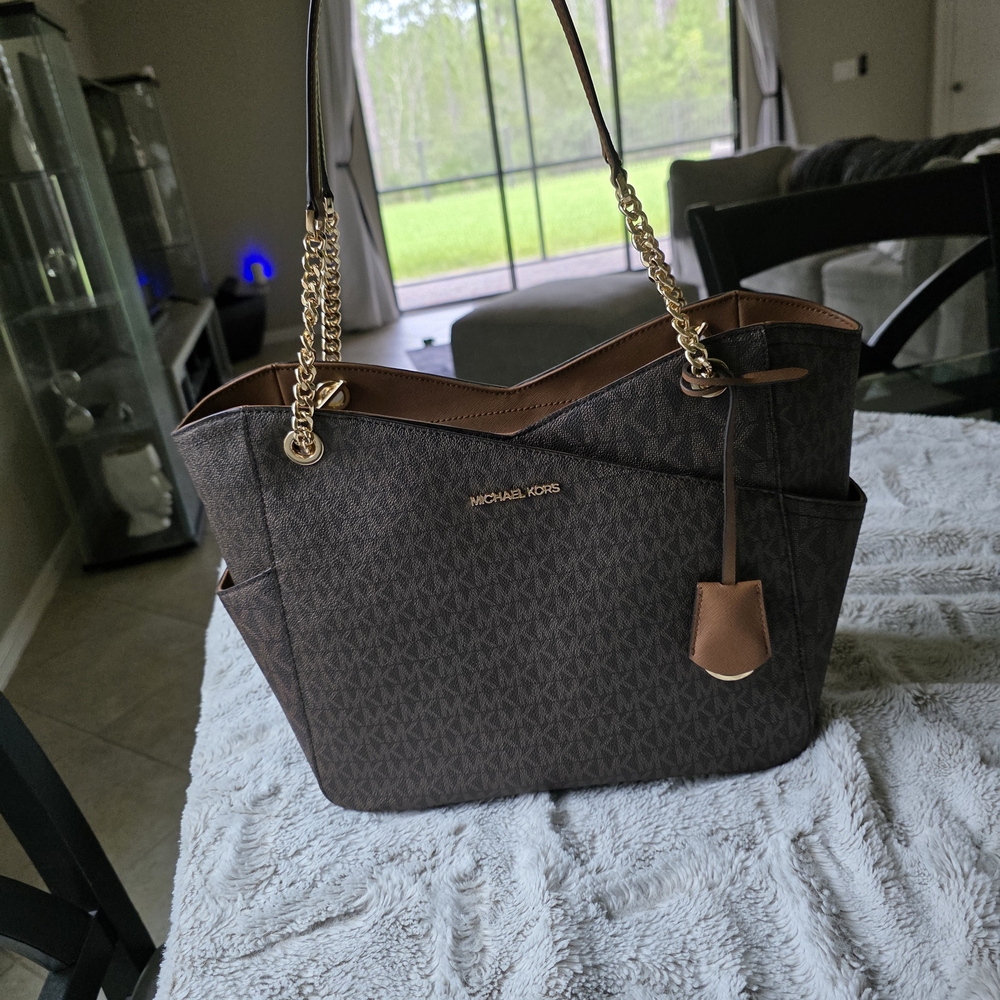 Michael Kors Brown Tote Bag